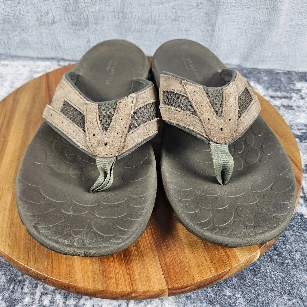 Merrell Moab Drift 2 Flip Flops Earth Men's Performance Sandal Size 11 Slip On